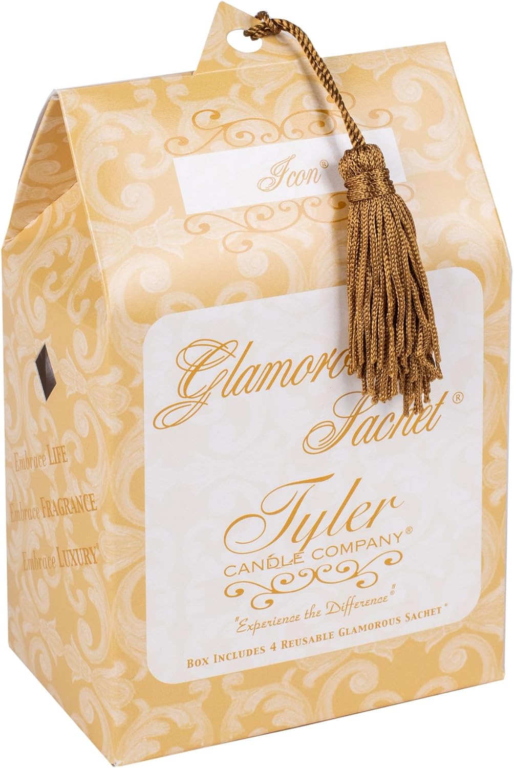 Tyler Candle 40173 Icon Dryer Sachet Pack of 4