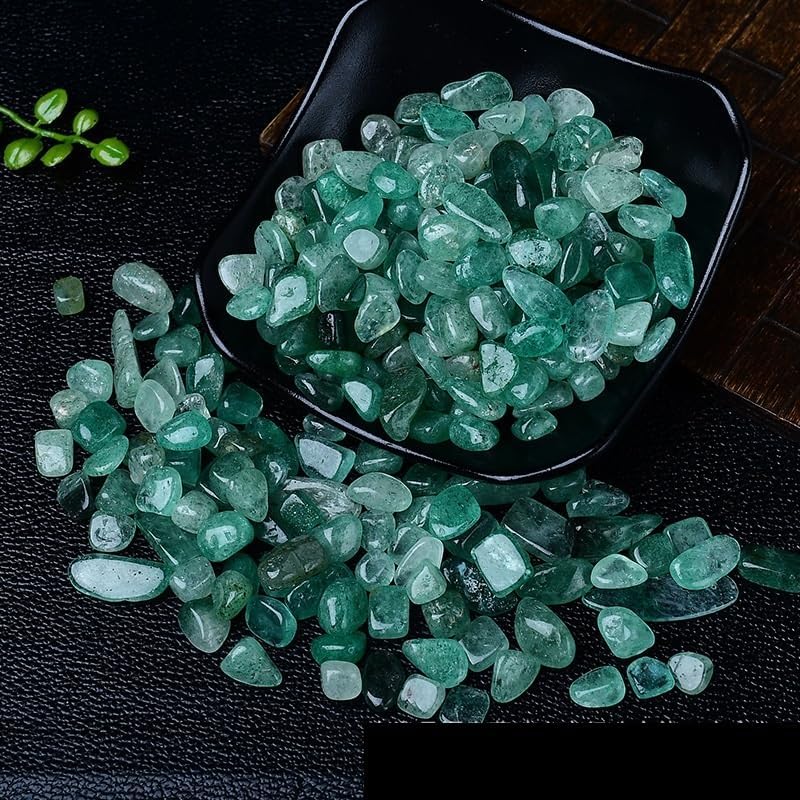 NASTYA Natural Green Crystal Gravel for Fountain Decoration