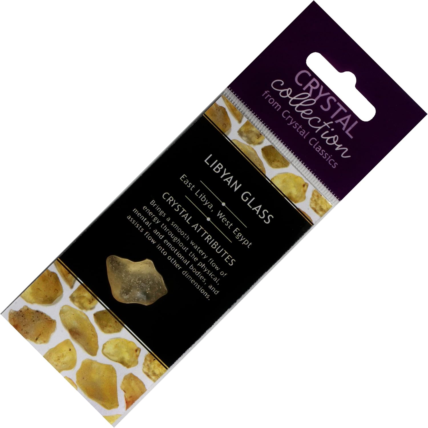 CrystalAge Libyan Glass Healing Stone