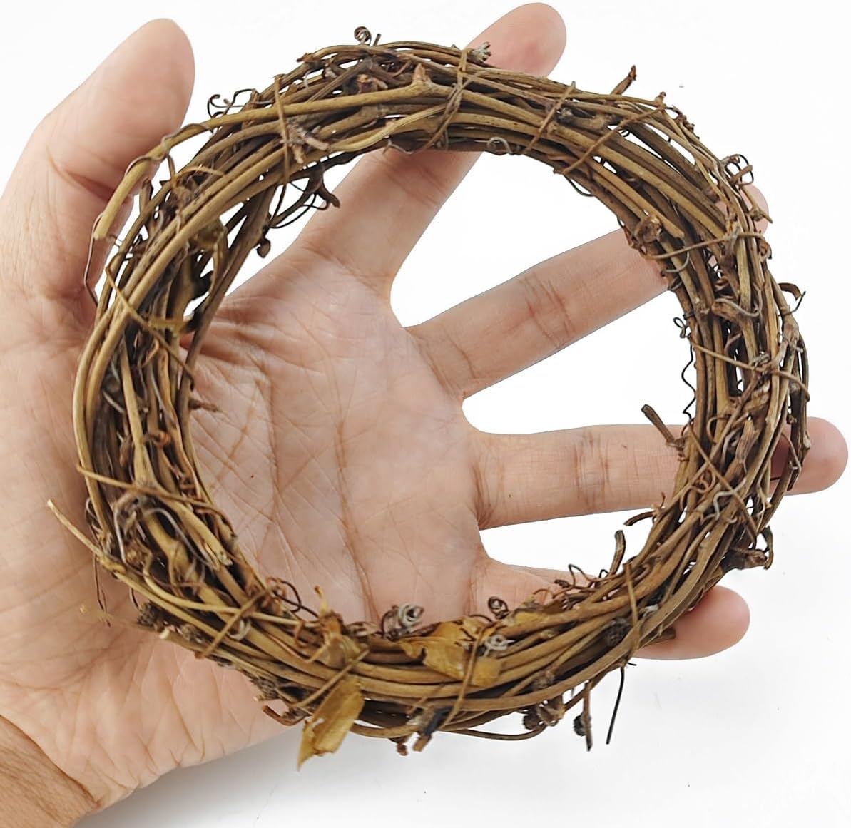TIHOOD 16PCS 4 Inch Grapevine Wreath Garland