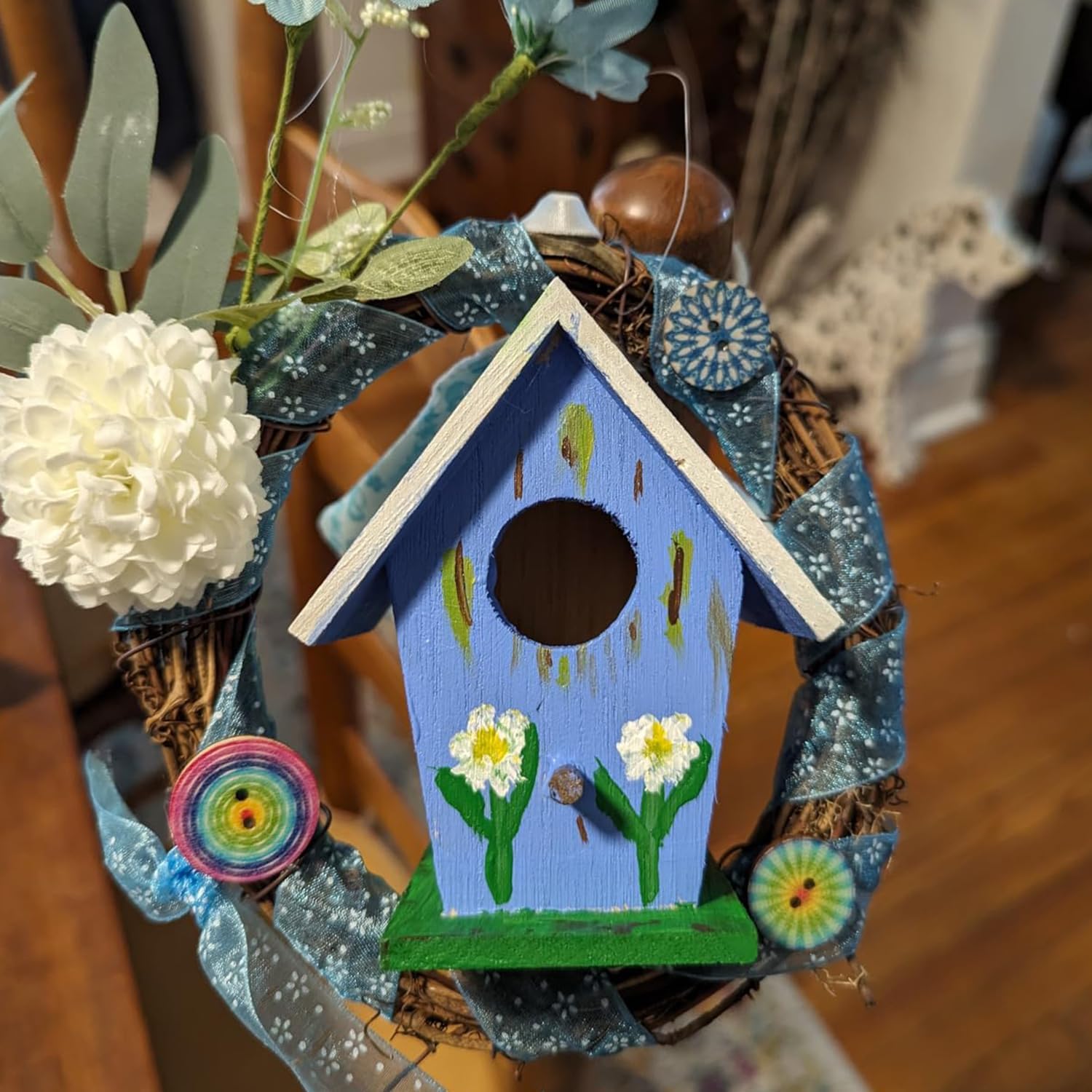 40 PCS Natural Grapevine Wreaths for DIY and Christmas Decor