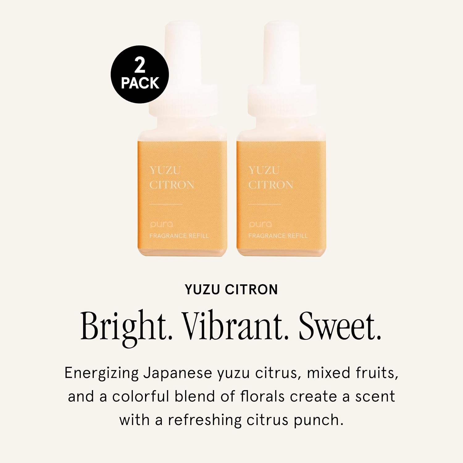 Pura Smart Home Air Diffuser - 2 Pack Yuzu Citron Fragrance