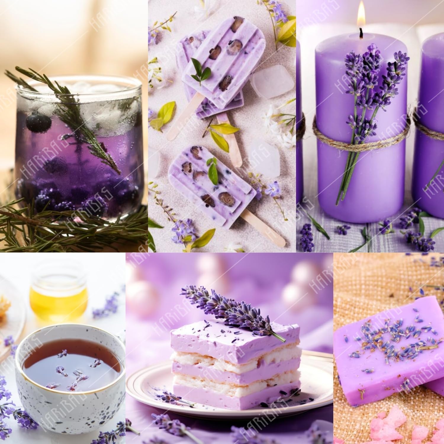 Organic Dried Lavender Flowers 20gm for Tea and Bath