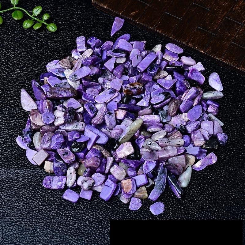 NASTYA Natural Amethyst Crystal Gravel 5-7mm 500g