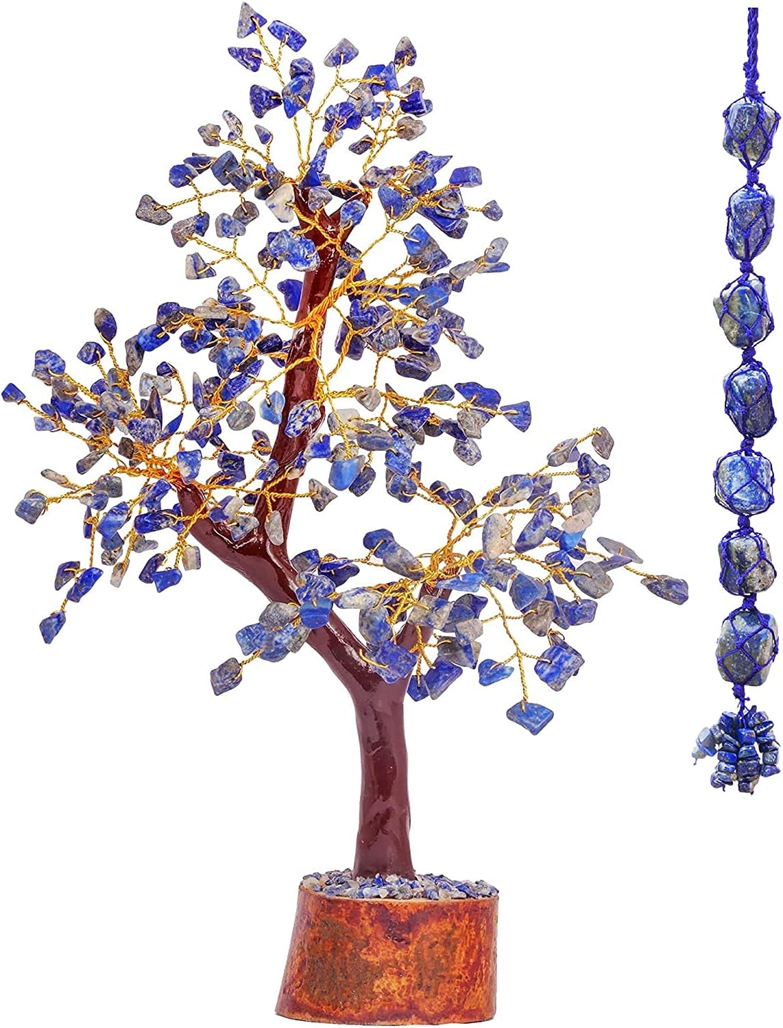 PYOR Lapis Lazuli Crystal Tree of Life Wall Decor