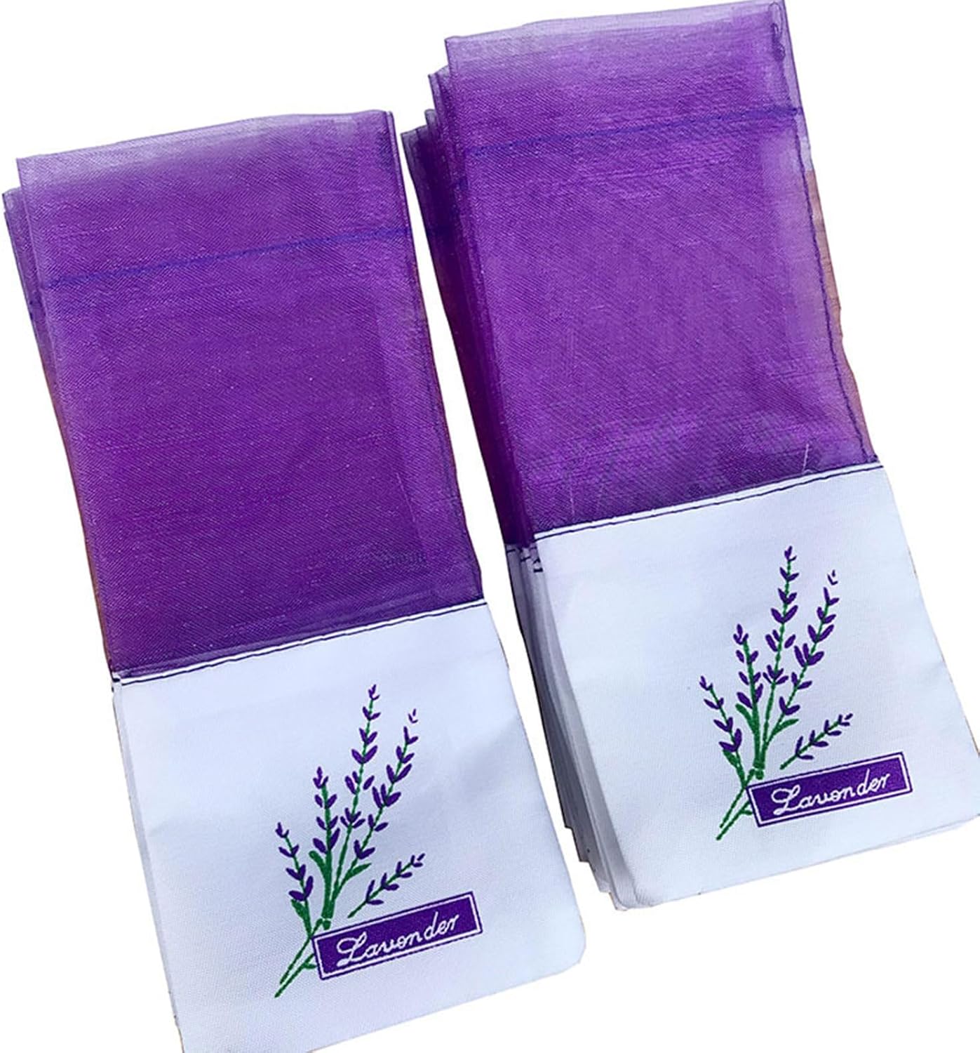 20PCS Lavender Sachets for Wardrobe and Drawer Freshener