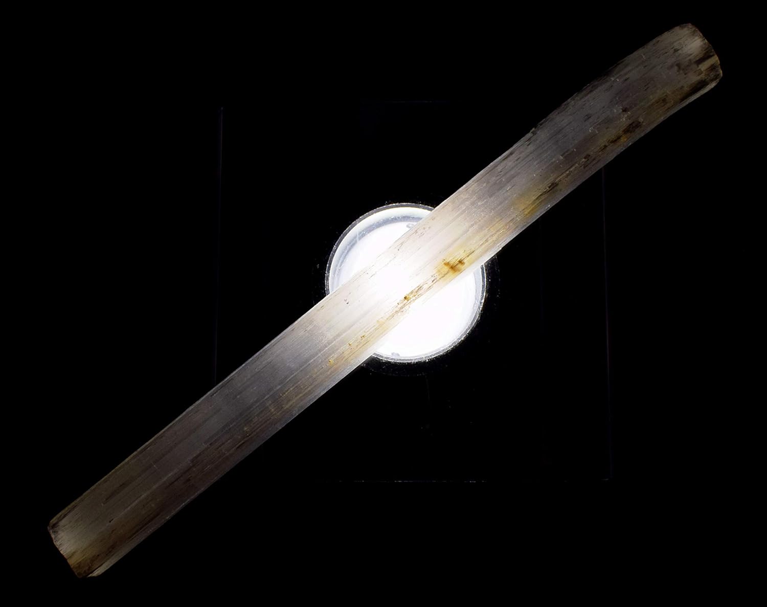 8 White Selenite Sticks 20PCS Natural Decor Stones