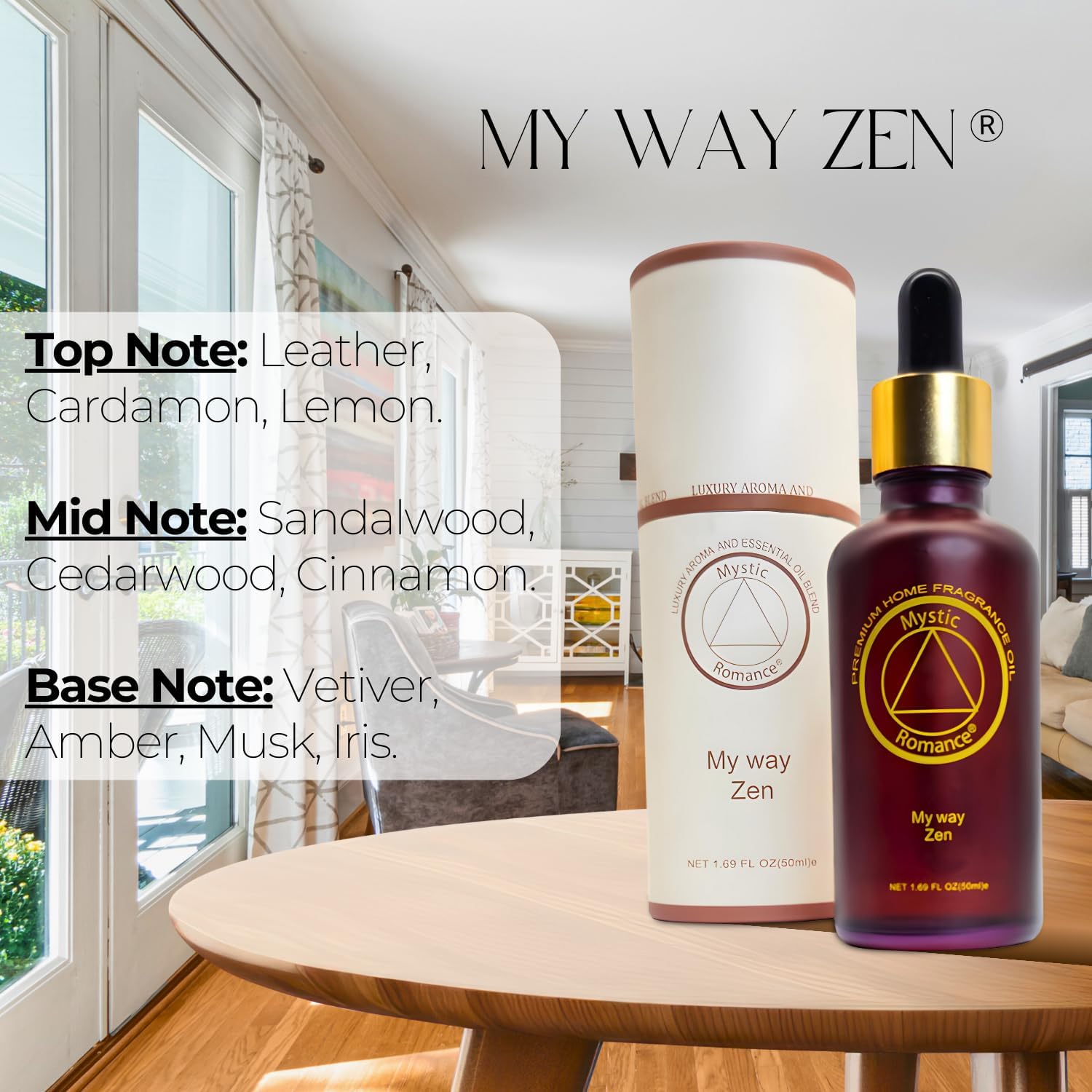 Mystic Romance My Way Zen Premium Fragrance Oil - 50ml