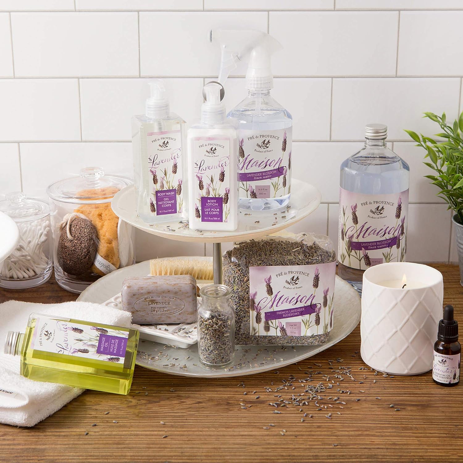 Pre de Provence Lavender Sachet Collection 150 Grams