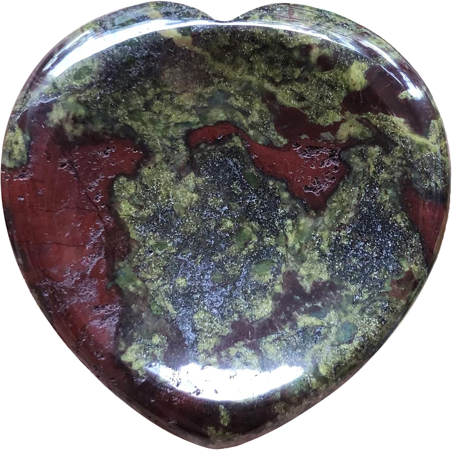 Crystal Heart Worry Stone for Anxiety Relief