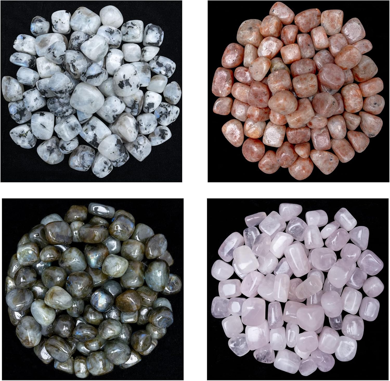 ZAICUS Tumbled Stones Collection for Decor and Healing