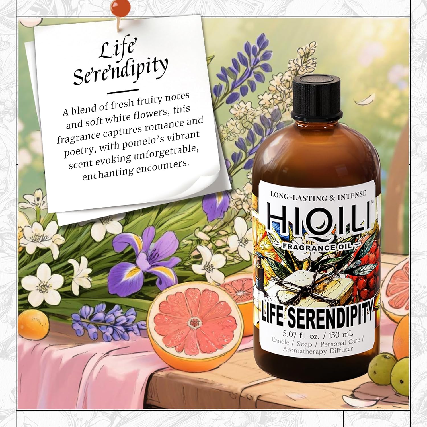 HIQILI Life Serendipity Fragrance Oil 507 Fl Oz