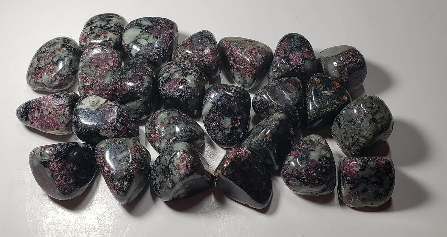 1pc Eudialyte Tumbled Healing Crystal Gemstone Specimen