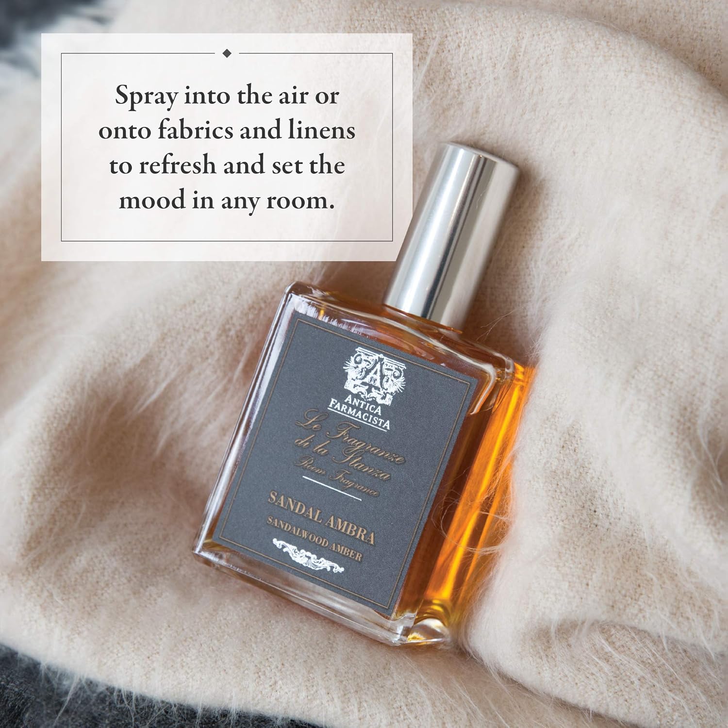 Antica Farmacista Room Spray with Orange Blossom Lilac and Jasmine 34 Fl Oz