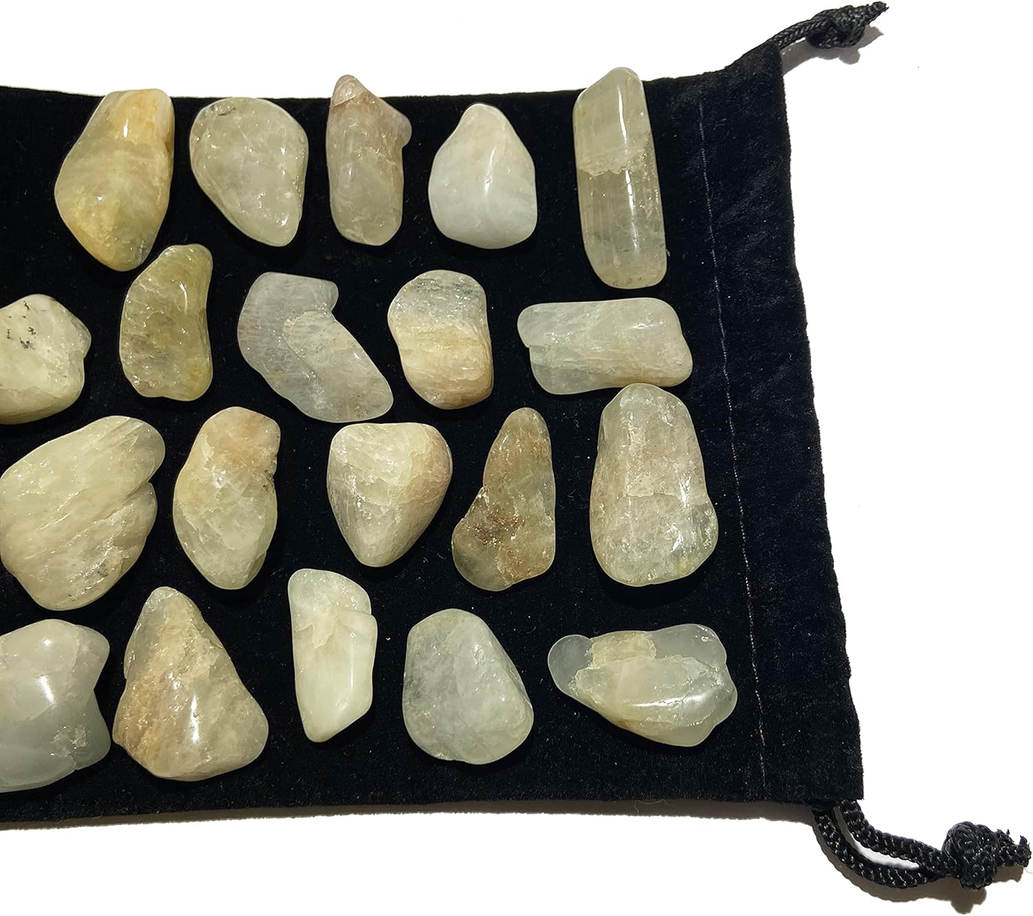 Tumbled Aquamarine 12 Pound Crystal Stones