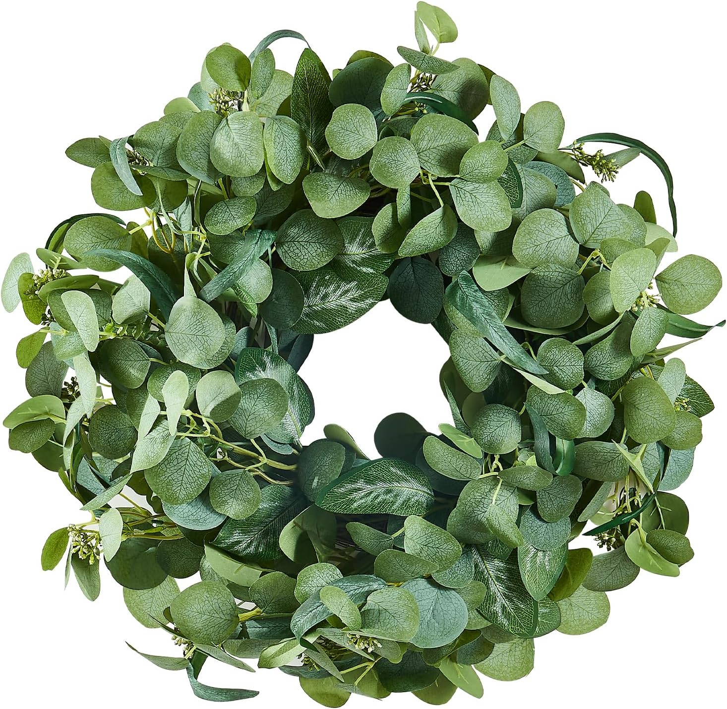VEVOR 26 Inch Eucalyptus Wreath with Berries
