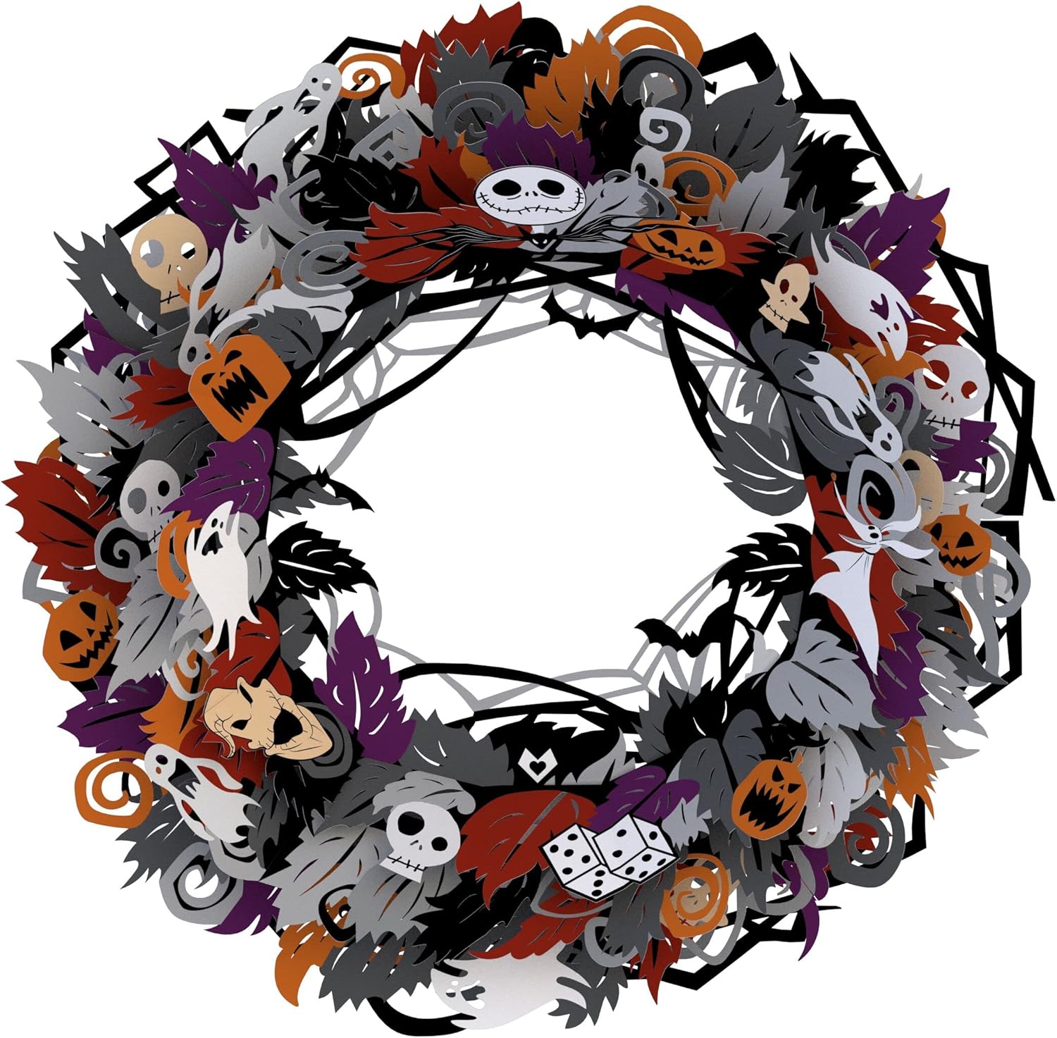 Lovepop Disneys Tim Burton Nightmare Halloween Wreath