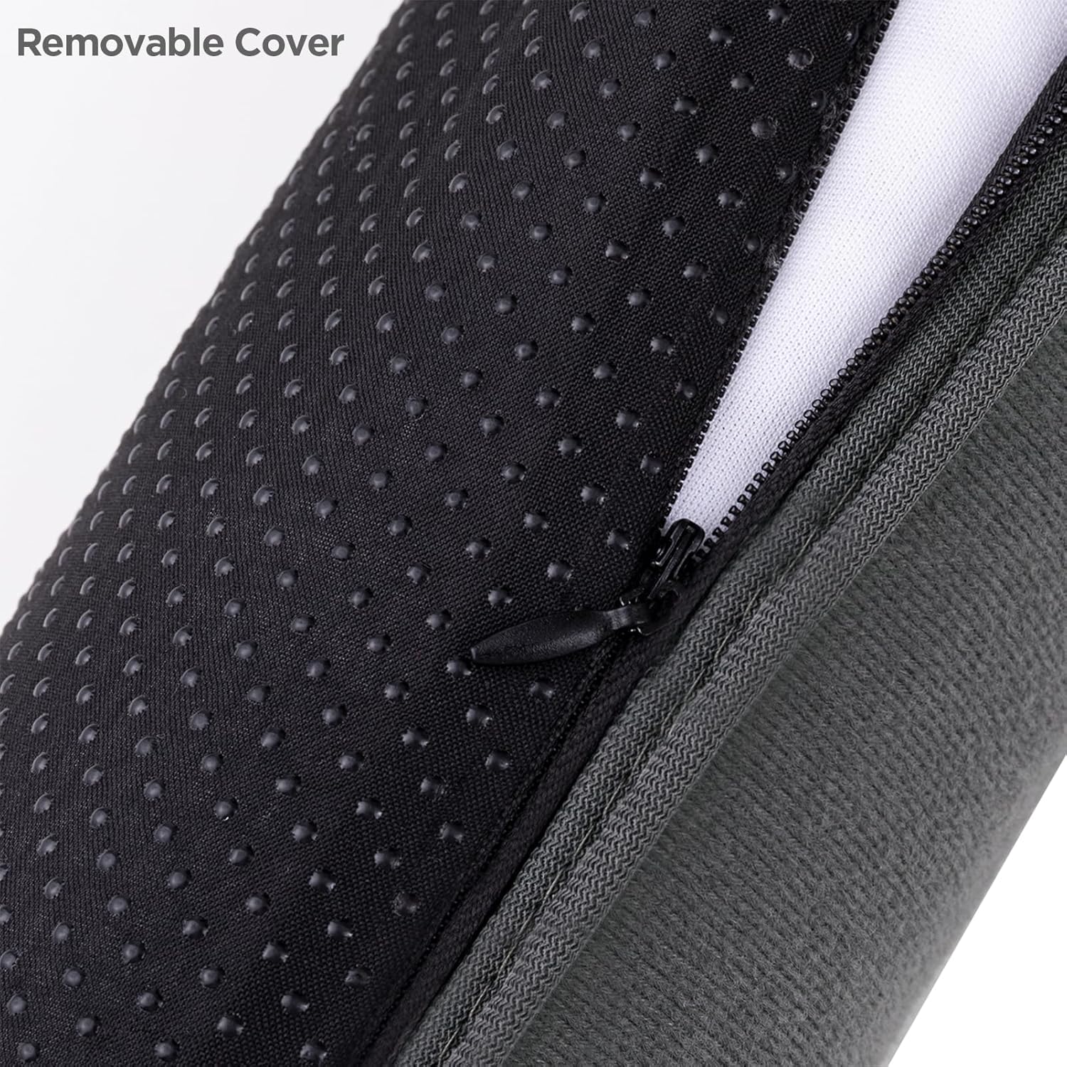 Sunolga 2 Pack Door Draft Stopper with Glass Beads and Cotton Black