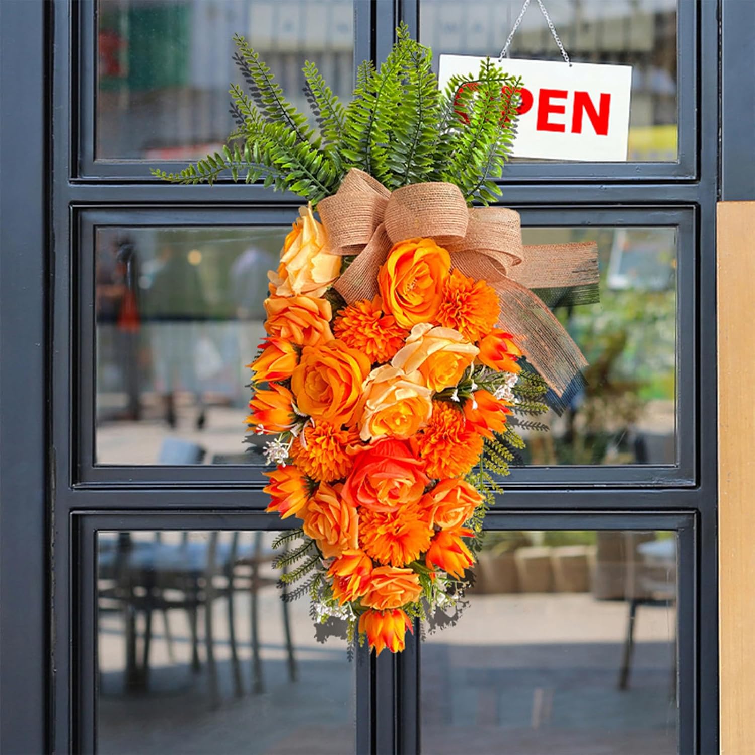 196inch Easter Carrot Wreath Artificial Decor