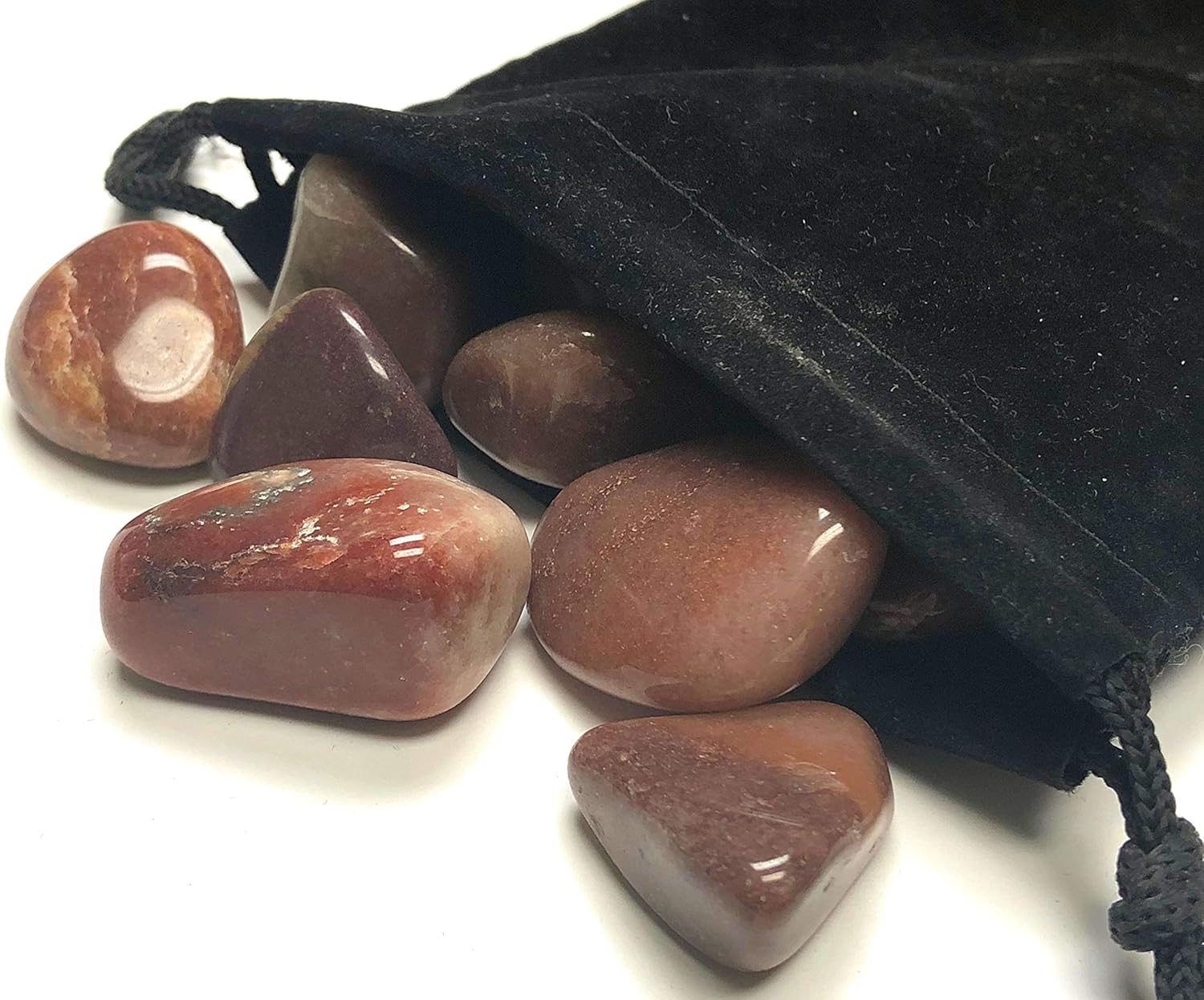 Tumbled Red Aventurine 3lbs for Decor and Jewelry