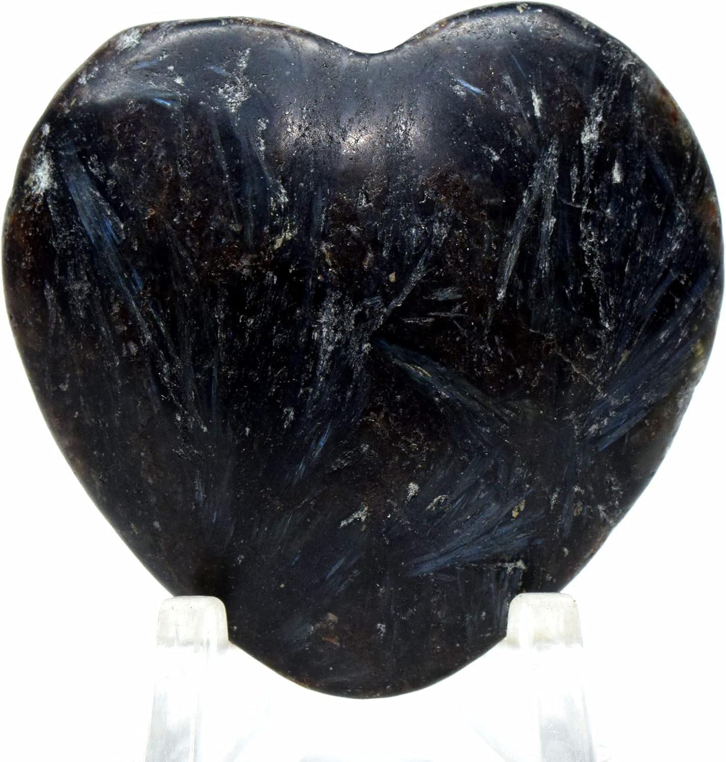 Astrophyllite Heart Crystal Decor Stones