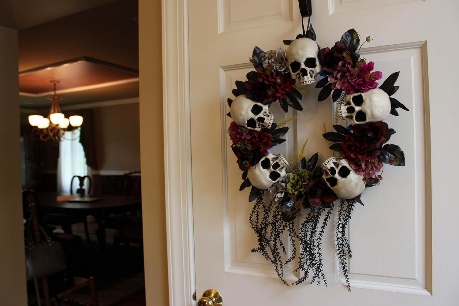 Haunted Hill Farm 24-Inch Halloween Wreath