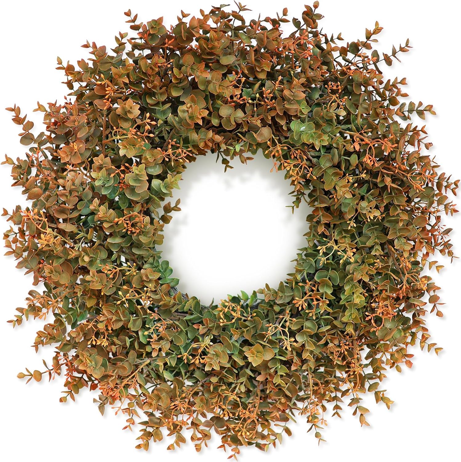 26 Inch Fall Wreath for Front Door Outdoor Decor