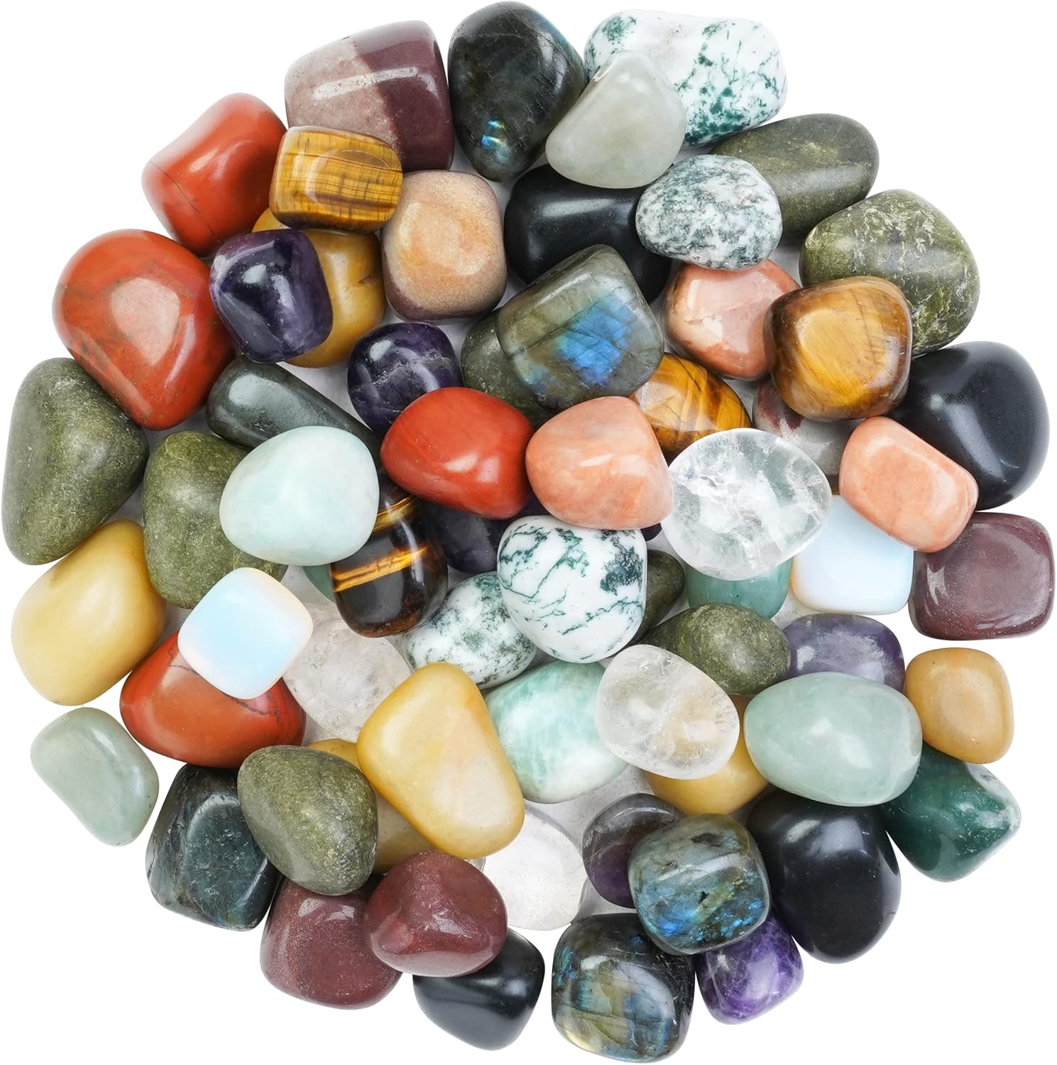 Crocon Seven Chakra Gemstone Tree Feng Shui Figurine