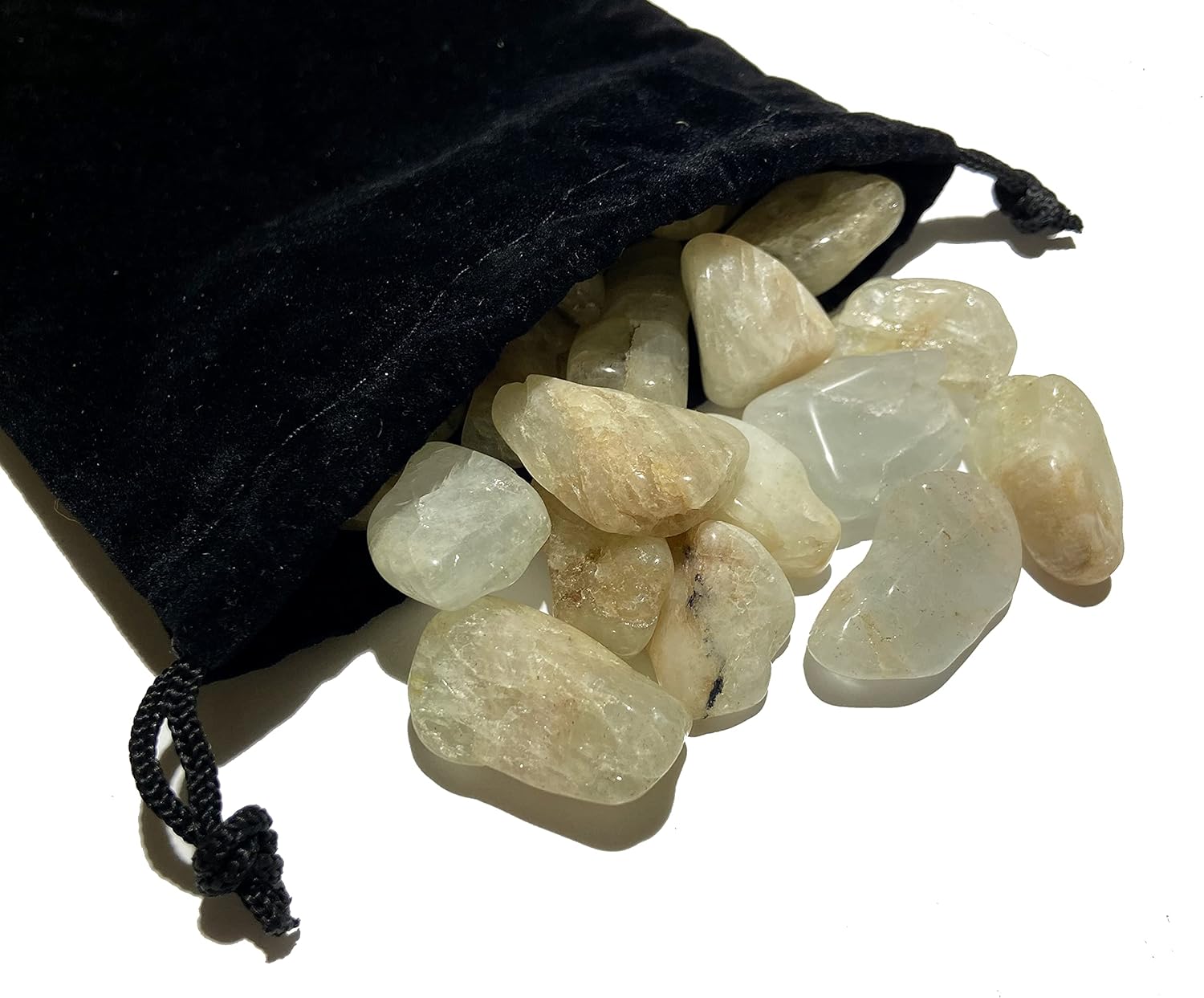 Tumbled Aquamarine 12 Pound Crystal Stones