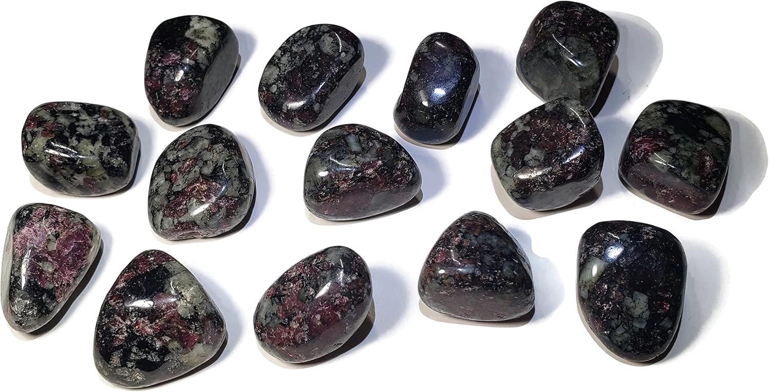 1pc Eudialyte Tumbled Healing Crystal Gemstone Specimen