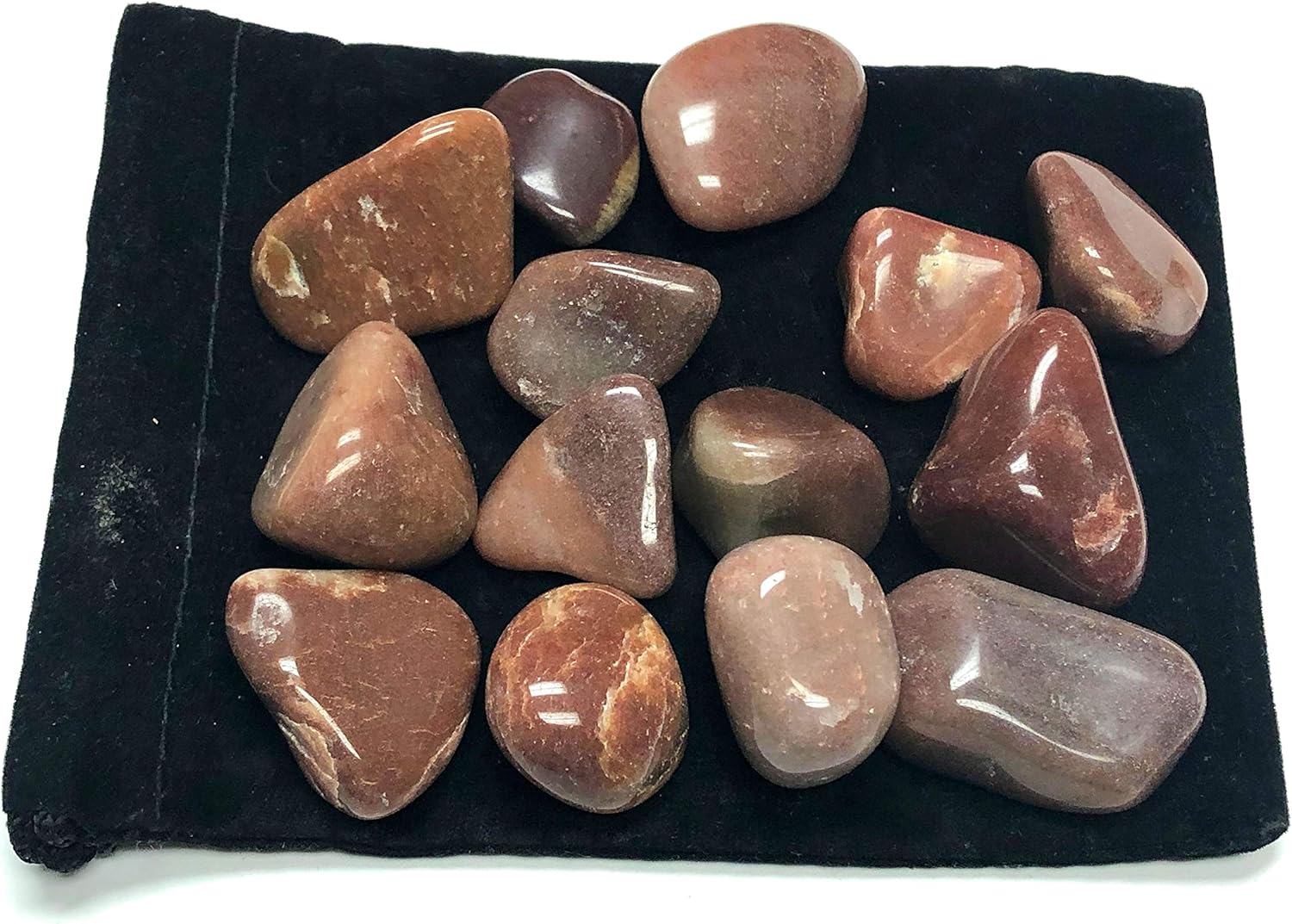Tumbled Red Aventurine 3lbs for Decor and Jewelry