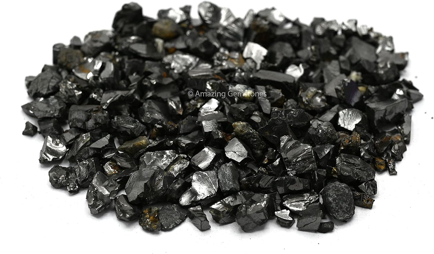 Elite Shungite Stones Chips for Water Purification 25 Gram Authentic