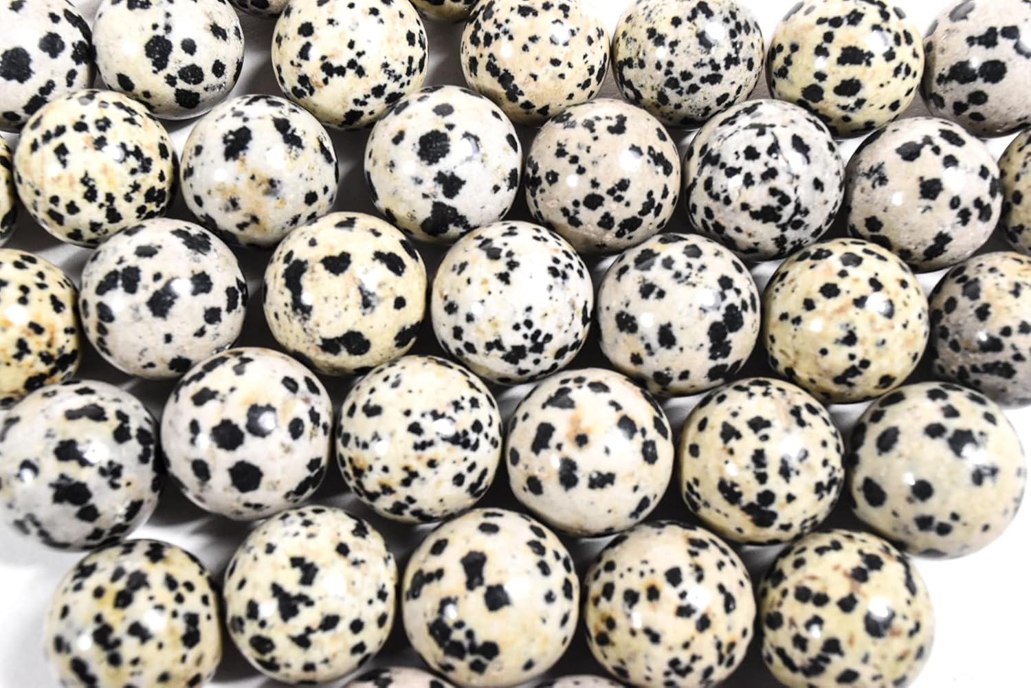 Dalmatian Jasper Sphere Natural Gemstone Decor Ball