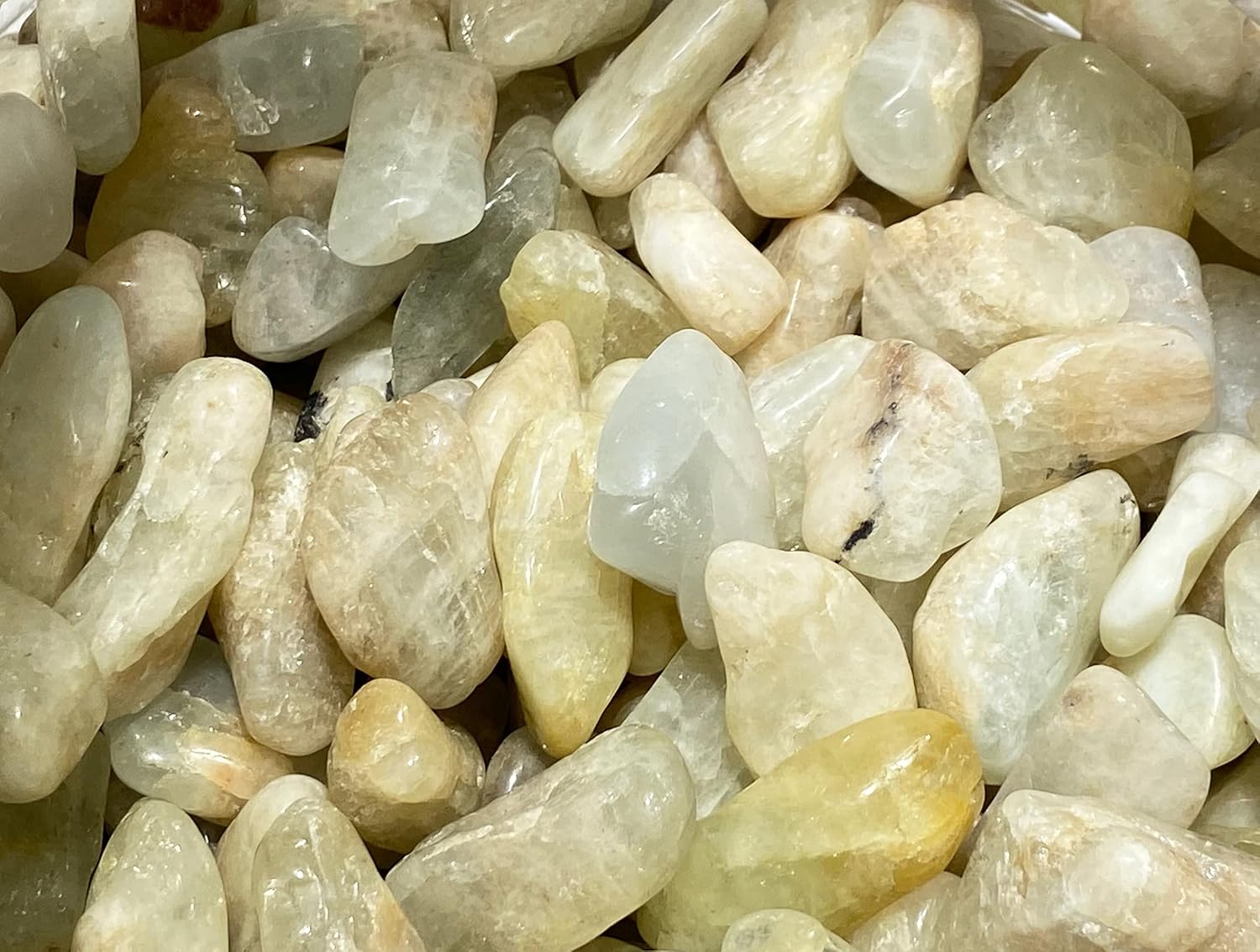 Tumbled Aquamarine 12 Pound Crystal Stones