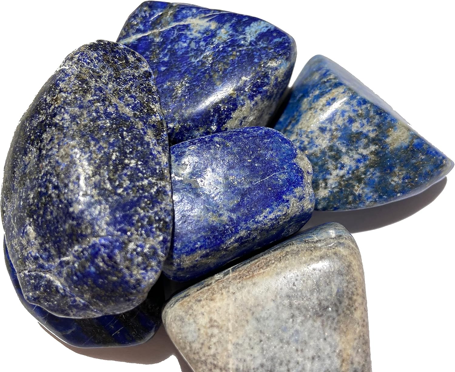 Zentron Crystal Tumbled Lapis 1 Pound Set