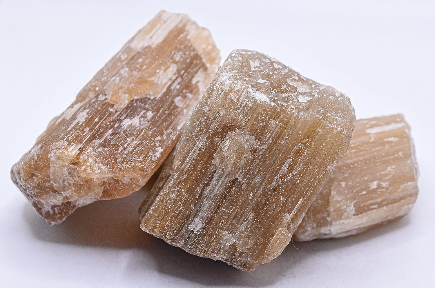HQRP Orange Cats Eye Stilbite Rough Specimen Crystal Mineral for Carving