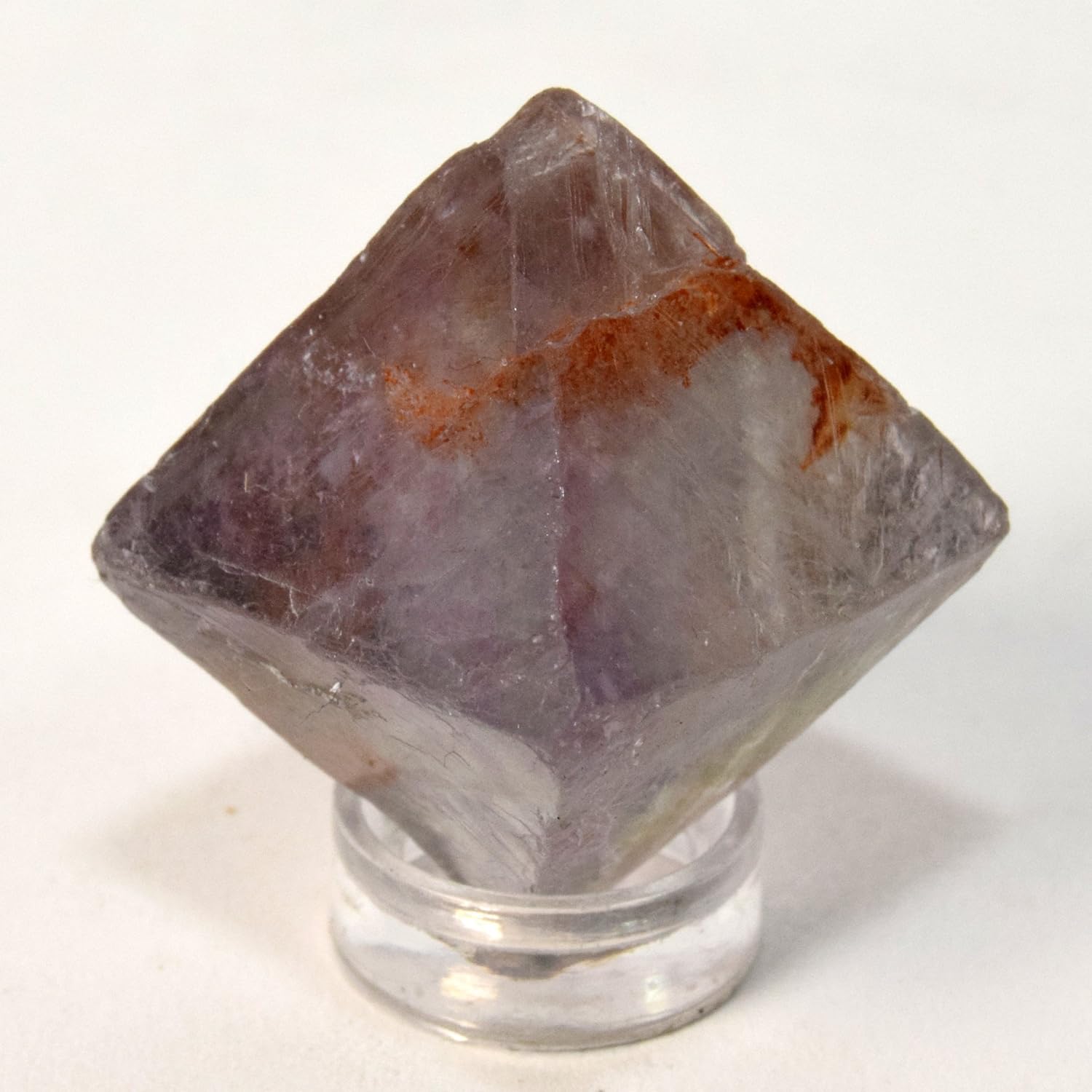 HQRP 125ct Natural Purple Orange Fluorite Rough Specimen