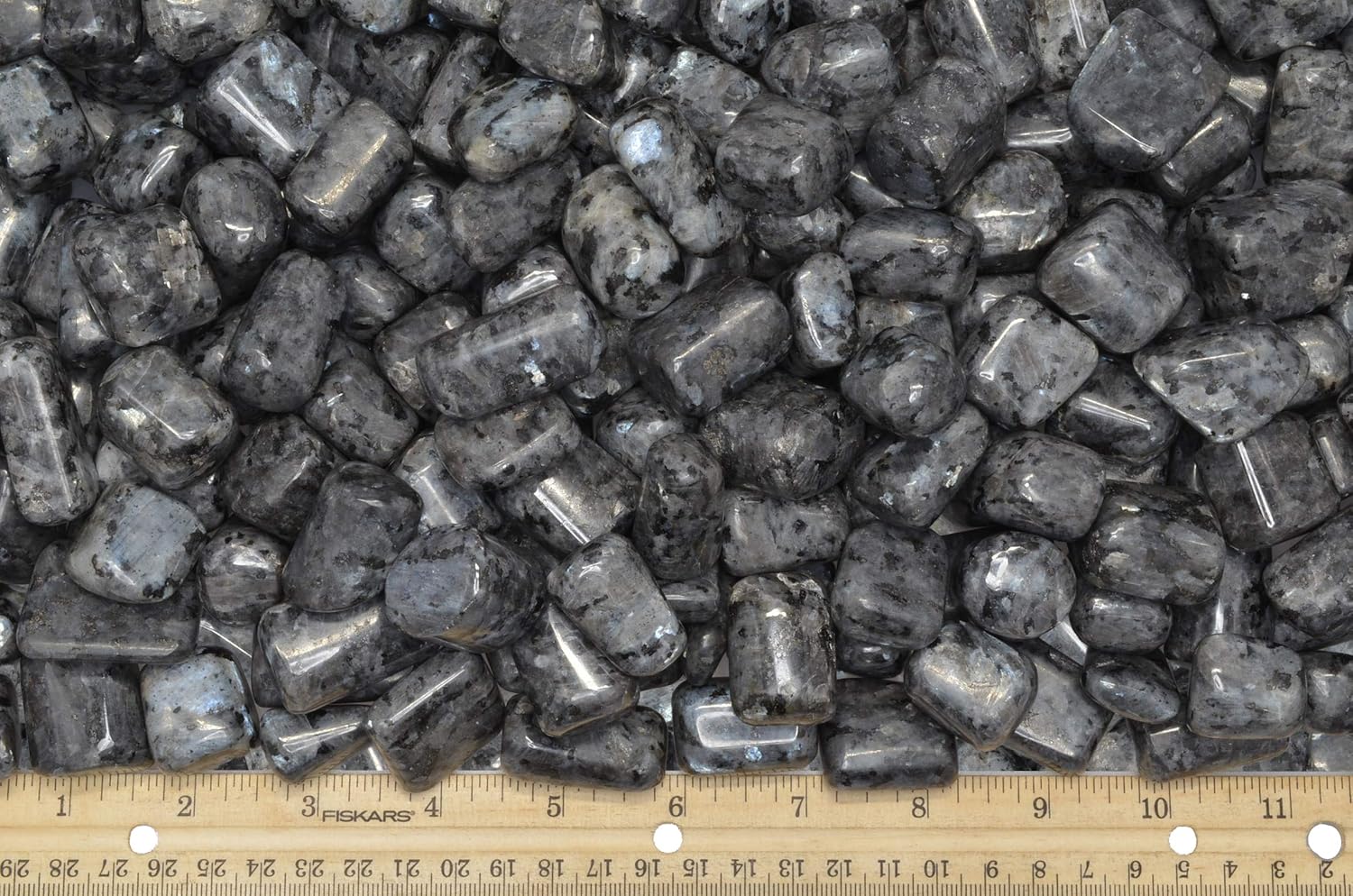 Fantasia 1 lb Hand Polished Larvikite Stones