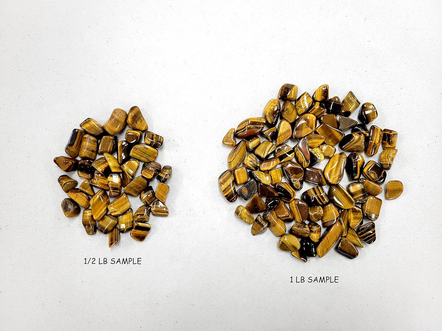 Tumbled Tigers Eye Crystal Stones 12 LB Natural Healing