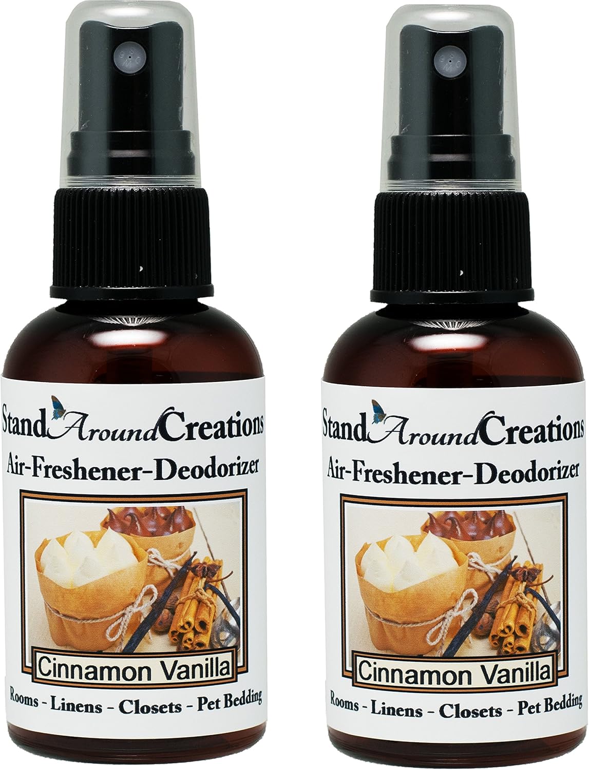 Set of 2 Cinnamon Vanilla Concentrated Air Freshener