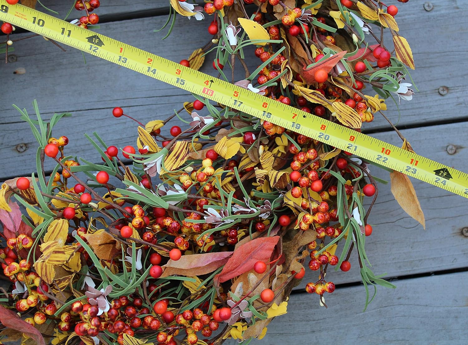 The Wreath Depot Appalachia Berry Silk Fall Door Wreath