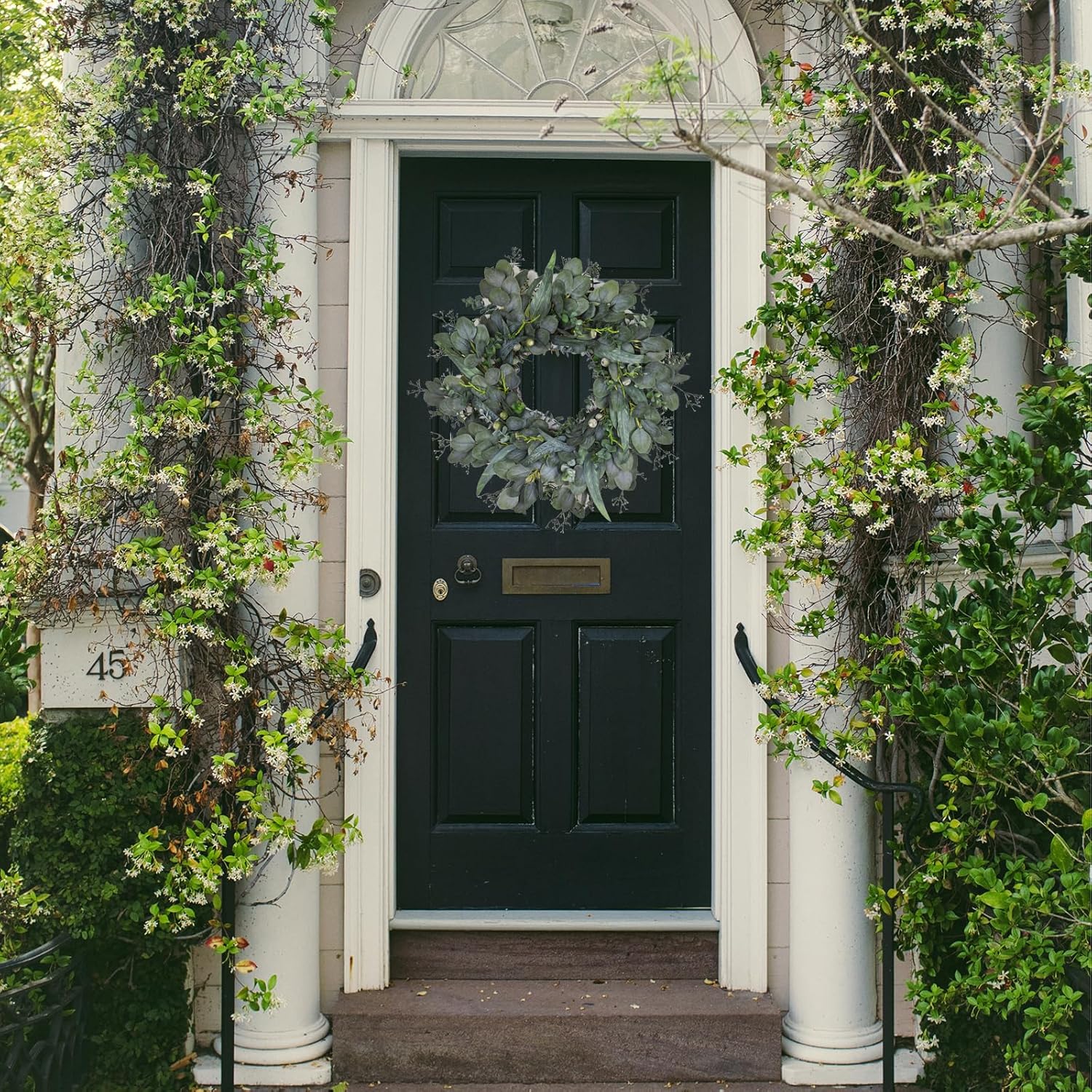 24-26 Inch Eucalyptus Wreath for Front Door