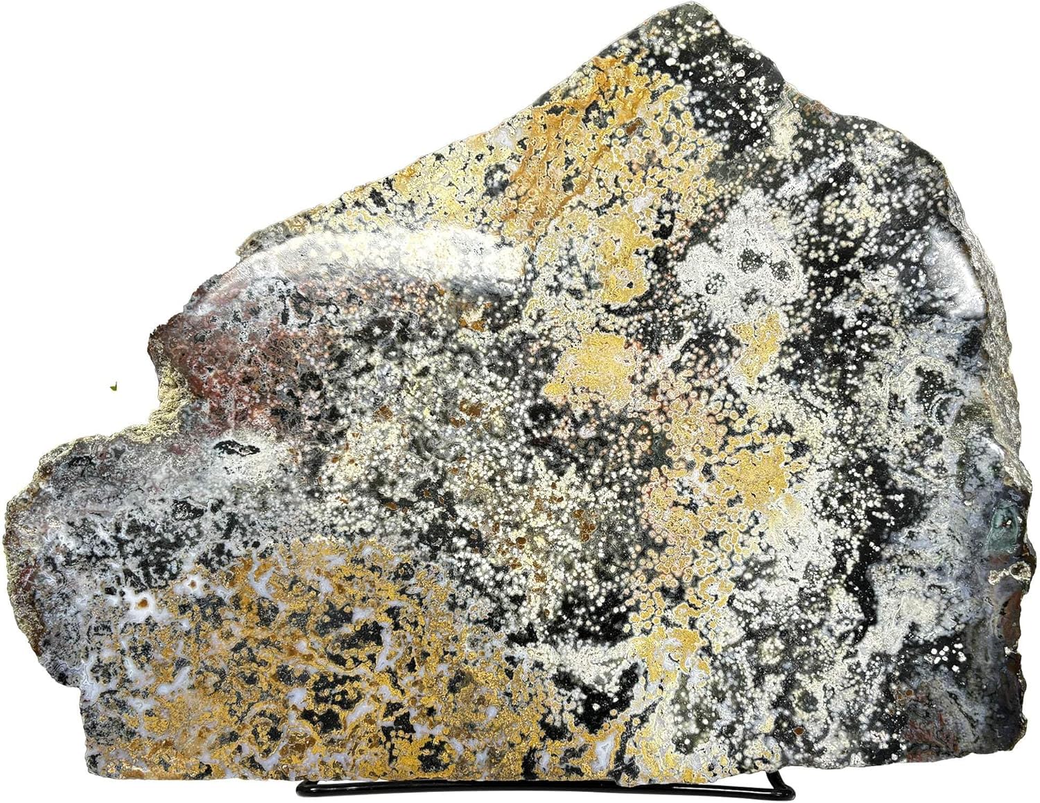 Natural Sea Jasper Crystal Gemstone Slab - RSL055 1