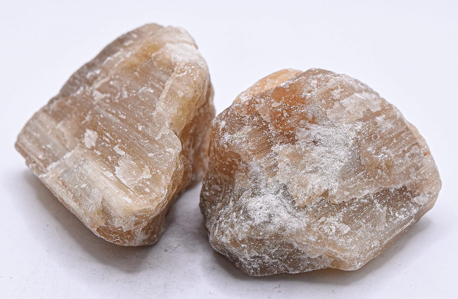 HQRP Orange Cats Eye Stilbite Rough Specimen Crystal Mineral for Carving