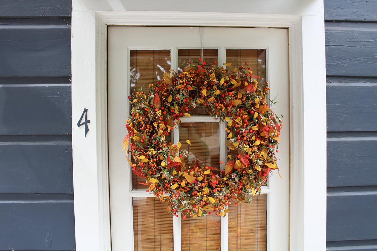 The Wreath Depot Appalachia Berry Silk Fall Door Wreath