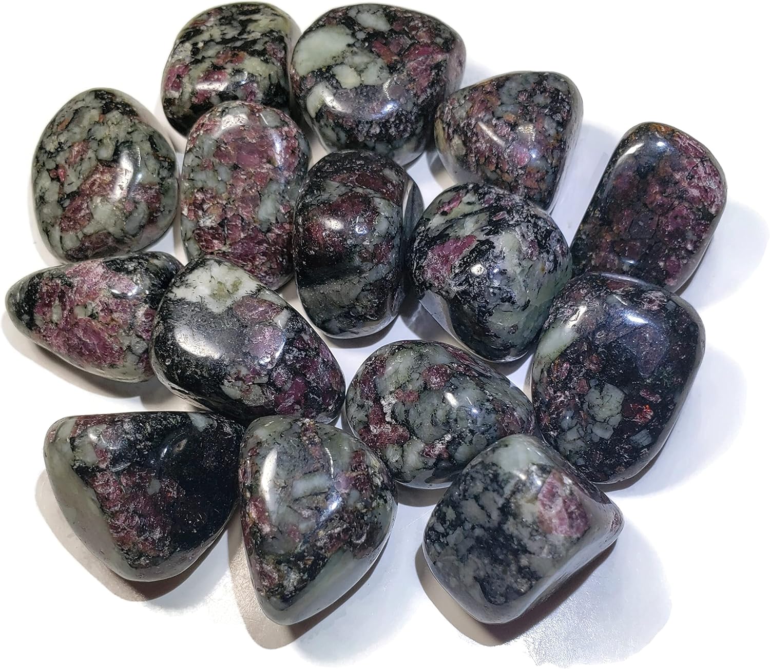 1pc Eudialyte Tumbled Healing Crystal Gemstone Specimen