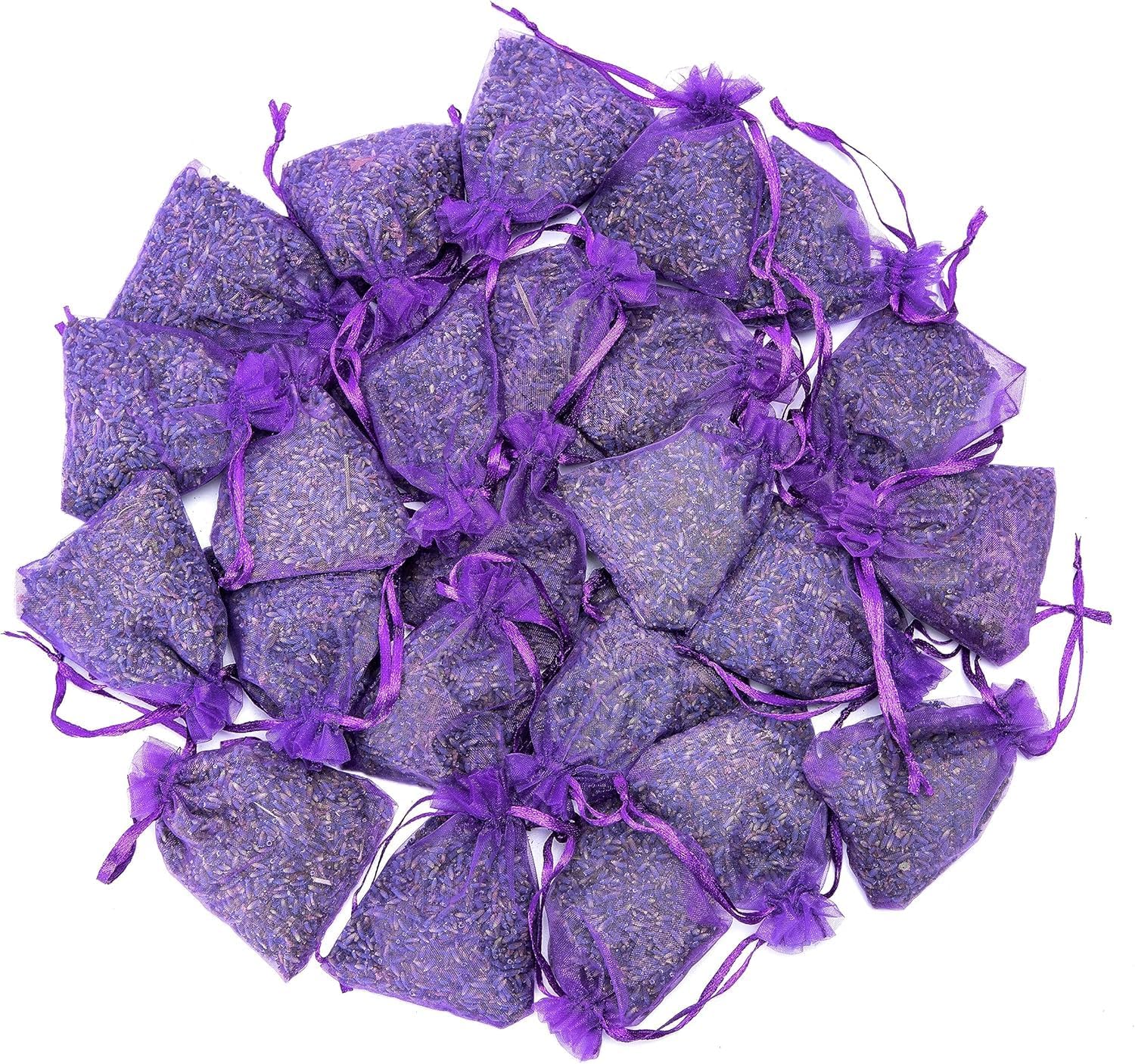 HELLORSO 10 Pack Lavender Sachet Bags for Drawers Closets