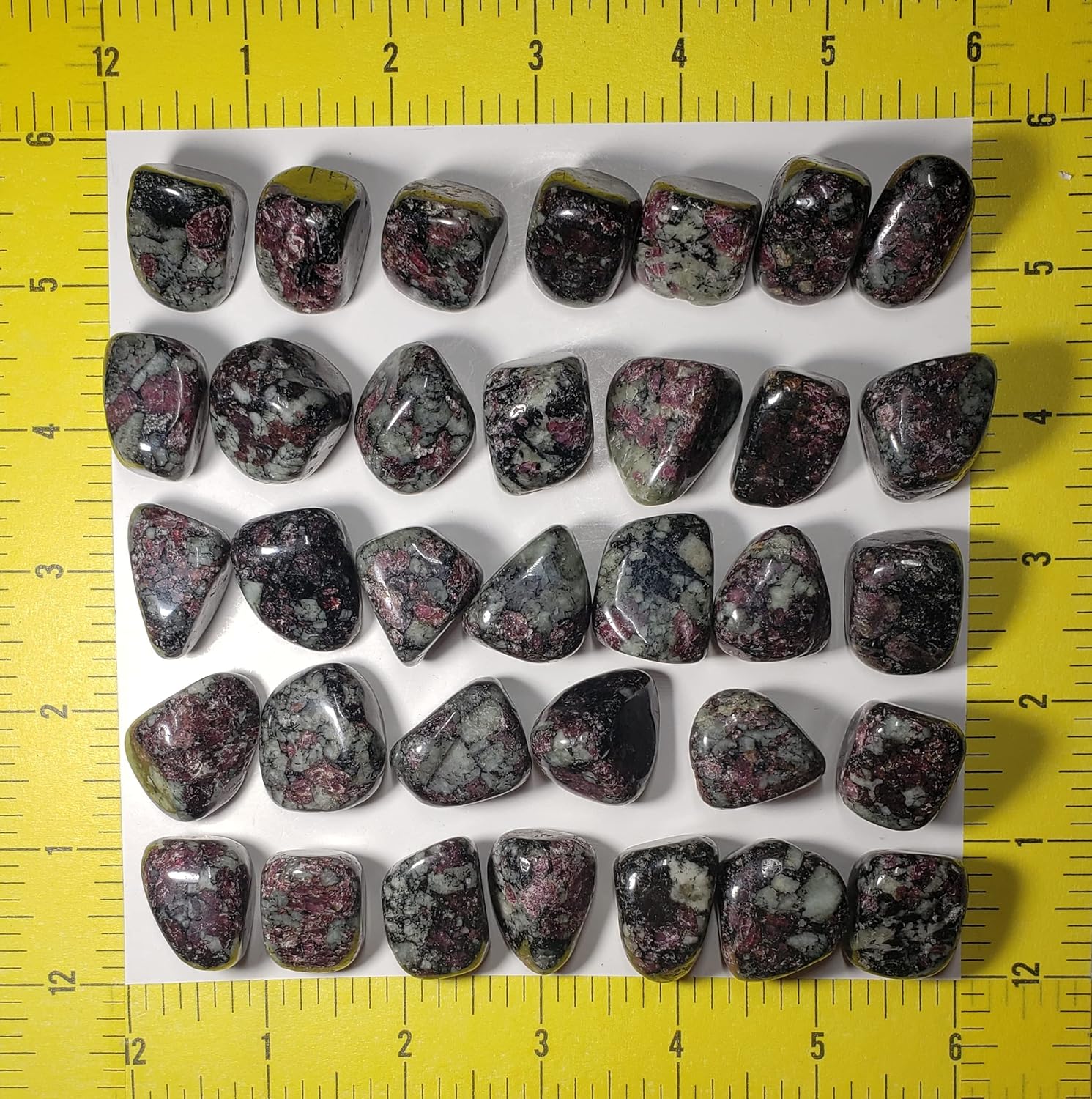 1pc Eudialyte Tumbled Healing Crystal Gemstone Specimen