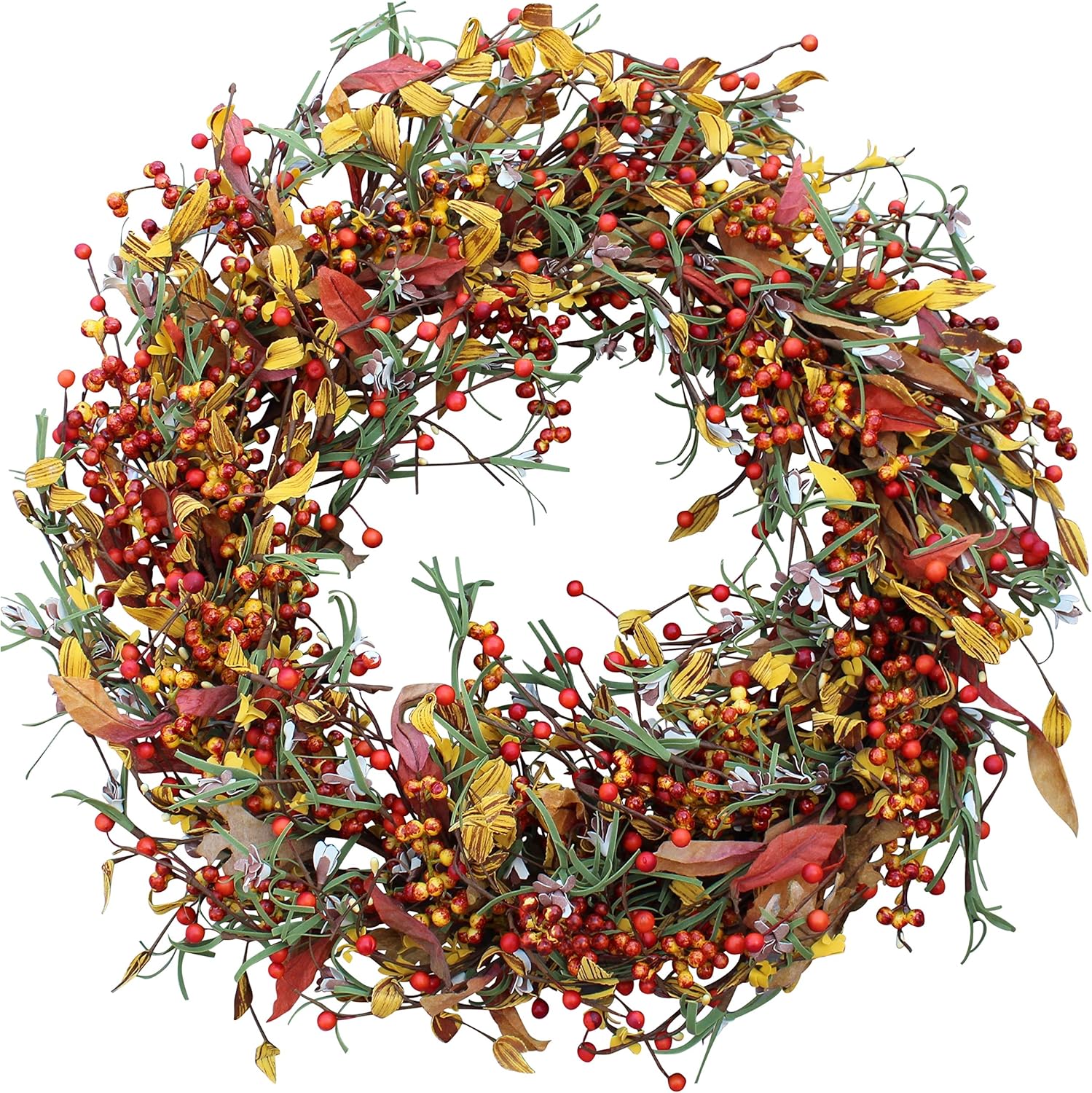 The Wreath Depot Appalachia Berry Silk Fall Door Wreath