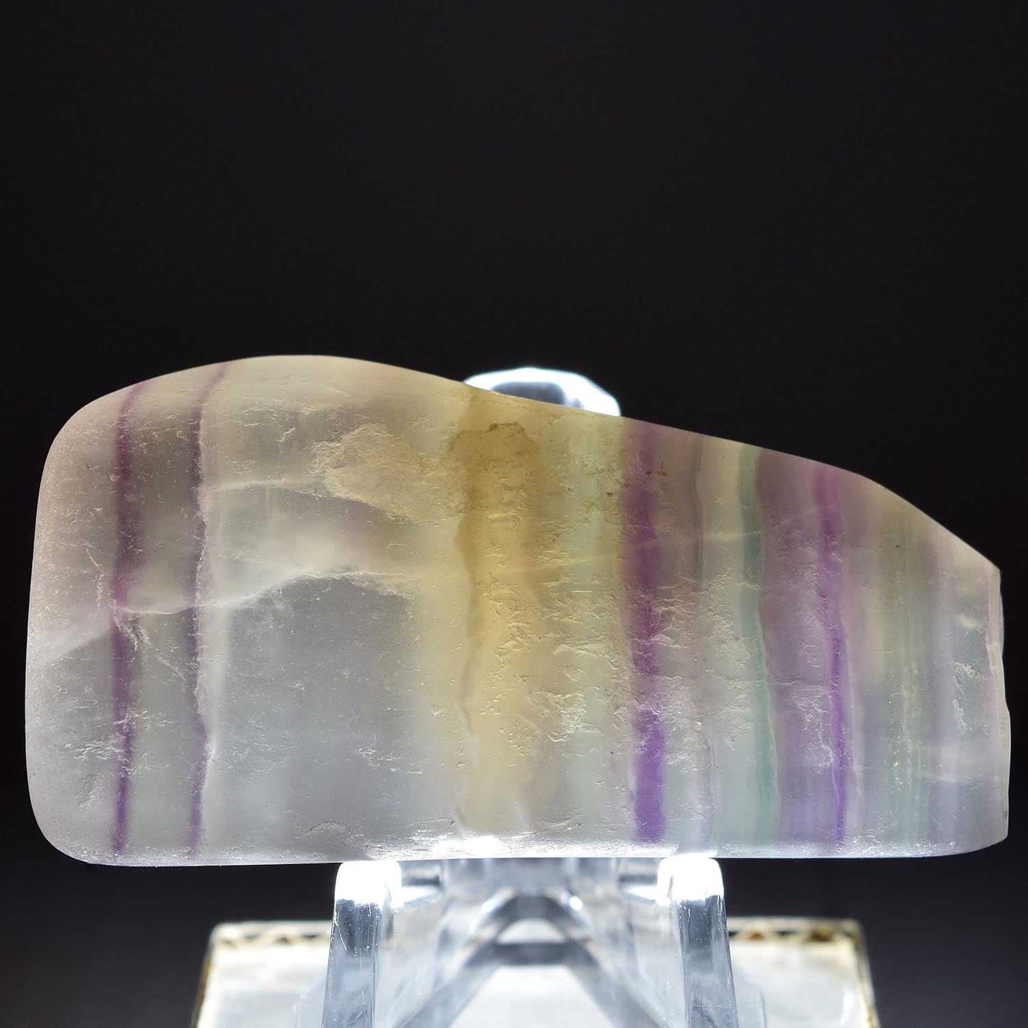 HQRP 58mm Multicolor Fluorite Freeform Stones